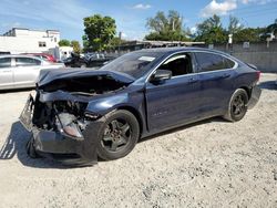 Salvage cars for sale at Opa Locka, FL auction: 2017 Chevrolet Impala LS