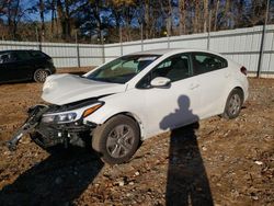 Salvage cars for sale at Austell, GA auction: 2017 KIA Forte LX