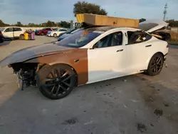 Salvage Cars with No Bids Yet For Sale at auction: 2021 Tesla Model S