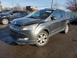 Salvage cars for sale from Copart New Britain, CT: 2016 Ford Escape Titanium