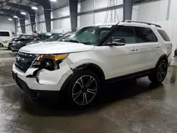 Salvage cars for sale at Ham Lake, MN auction: 2014 Ford Explorer Sport