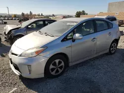 Salvage cars for sale at Mentone, CA auction: 2015 Toyota Prius