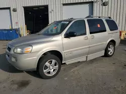 Salvage cars for sale at Martinez, CA auction: 2008 Chevrolet Uplander Incomplete