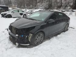 Salvage cars for sale at Marlboro, NY auction: 2022 KIA Forte GT Line