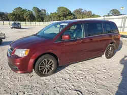 Salvage cars for sale at Fort Pierce, FL auction: 2017 Dodge Grand Caravan SXT