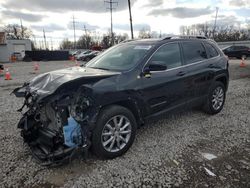 Jeep salvage cars for sale: 2018 Jeep Cherokee Limited