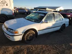 Salvage cars for sale at Brighton, CO auction: 1992 Honda Accord EX