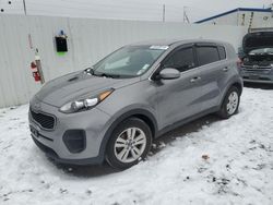 Salvage cars for sale at Albany, NY auction: 2018 KIA Sportage LX