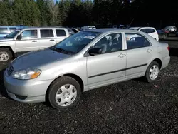 Toyota Corolla ce salvage cars for sale: 2004 Toyota Corolla CE