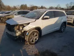 Vehiculos salvage en venta de Copart Madisonville, TN: 2015 Toyota Highlander Limited