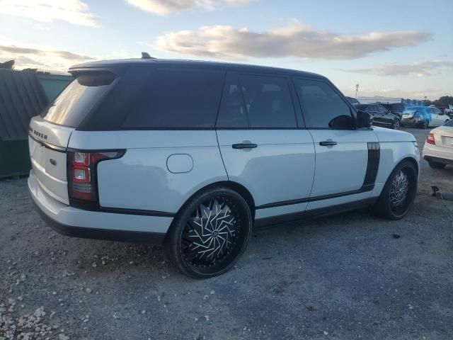 2016 Land Rover Range Rover HSE