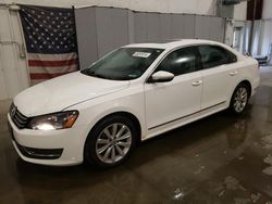 Volkswagen salvage cars for sale: 2012 Volkswagen Passat SEL