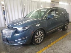 Lincoln salvage cars for sale: 2019 Lincoln MKC Reserve