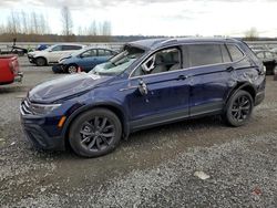 Salvage cars for sale at Arlington, WA auction: 2022 Volkswagen Tiguan SE