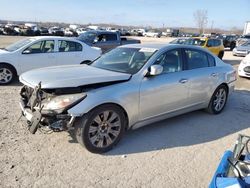 Salvage cars for sale at Kansas City, KS auction: 2009 Hyundai Genesis 3.8L