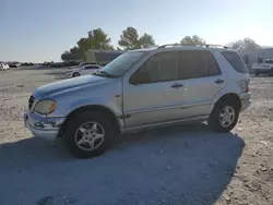 Salvage cars for sale at Prairie Grove, AR auction: 2000 Mercedes-Benz ML 320