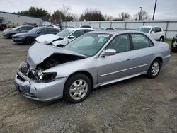 Honda Vehiculos salvage en venta: 2001 Honda Accord EX