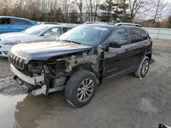 Jeep salvage cars for sale: 2019 Jeep Cherokee Latitude Plus