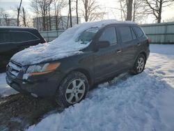 Salvage cars for sale from Copart Central Square, NY: 2009 Hyundai Santa FE SE