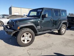 Jeep Wrangler salvage cars for sale: 2012 Jeep Wrangler Unlimited Sport