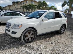 Salvage cars for sale from Copart Opa Locka, FL: 2010 Mercedes-Benz ML 350 4matic