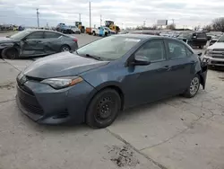 Salvage cars for sale at Oklahoma City, OK auction: 2017 Toyota Corolla L