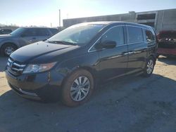 Salvage cars for sale at Fredericksburg, VA auction: 2015 Honda Odyssey EXL