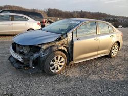 Salvage cars for sale from Copart Chambersburg, PA: 2020 Toyota Corolla LE