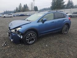 Subaru Crosstrek salvage cars for sale: 2016 Subaru Crosstrek Limited