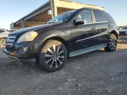 Mercedes-Benz m-Class salvage cars for sale: 2010 Mercedes-Benz ML 350