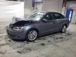 Salvage cars for sale at North Billerica, MA auction: 2011 Volkswagen Jetta SEL