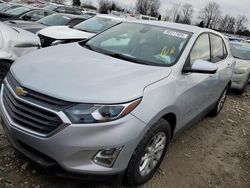 Salvage cars for sale at Lansing, MI auction: 2019 Chevrolet Equinox LT