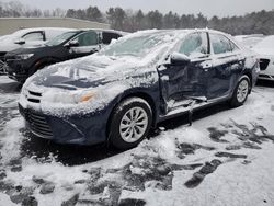 Salvage cars for sale from Copart Exeter, RI: 2016 Toyota Camry LE