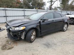 Salvage cars for sale at Hampton, VA auction: 2014 Ford Fusion SE