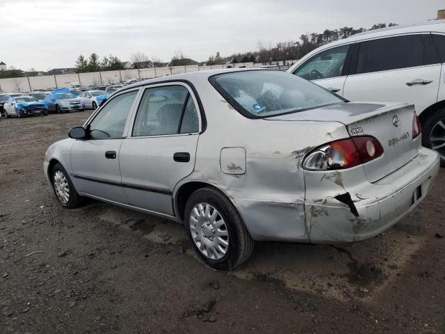 2001 Toyota Corolla CE