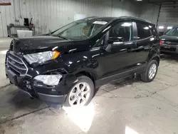 Salvage cars for sale at Franklin, WI auction: 2019 Ford Ecosport SE