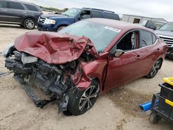 Nissan salvage cars for sale: 2020 Nissan Sentra SV