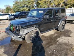 Jeep Wrangler Unlimited Sport Vehiculos salvage en venta: 2020 Jeep Wrangler Unlimited Sport