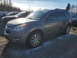 Salvage cars for sale at Bowmanville, ON auction: 2011 Chevrolet Equinox LT