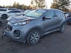 Salvage cars for sale from Copart Denver, CO: 2017 KIA Sportage SX