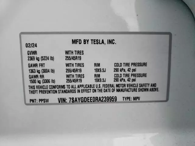 2024 Tesla Model Y