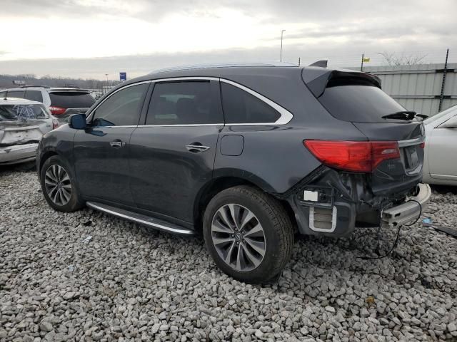 2016 Acura MDX Technology