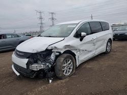 Salvage cars for sale at Elgin, IL auction: 2022 Chrysler Voyager LX