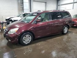 Vehiculos salvage en venta de Copart Ham Lake, MN: 2007 Honda Odyssey Touring