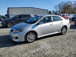 Toyota salvage cars for sale: 2009 Toyota Corolla Base