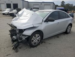 Salvage cars for sale from Copart Savannah, GA: 2016 Chevrolet Cruze Limited L