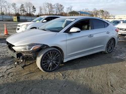 Hyundai Elantra salvage cars for sale: 2017 Hyundai Elantra Sport