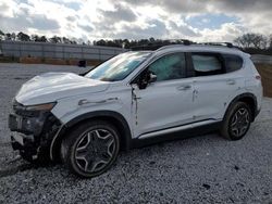 Salvage cars for sale at Fairburn, GA auction: 2022 Hyundai Santa FE Limited