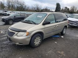 Salvage cars for sale at Portland, OR auction: 2003 Chrysler Voyager LX