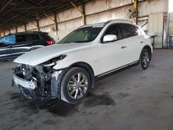 Infiniti salvage cars for sale: 2017 Infiniti QX50